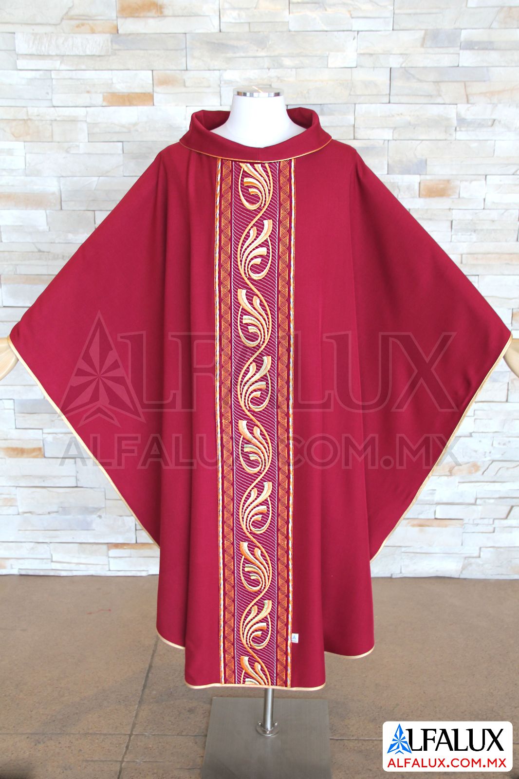 01 FUENTE Alfalu Casulla Central RojoQuem Rojo Quemado 34